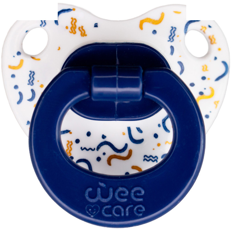 پستانک ارتودنسی وی کر مدل دسته دار مات چاپدار joyful کد P122 پستانک ارتودنسی وی کر مدل دسته دار مات چاپدار joyful کد P122
