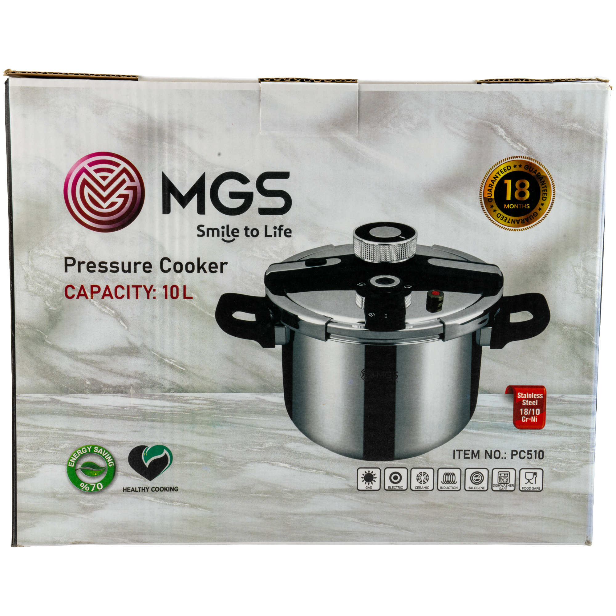 زودپز ام جی اس 10 لیتری کد PC510 زودپز ام جی اس 10 لیتری کد PC510