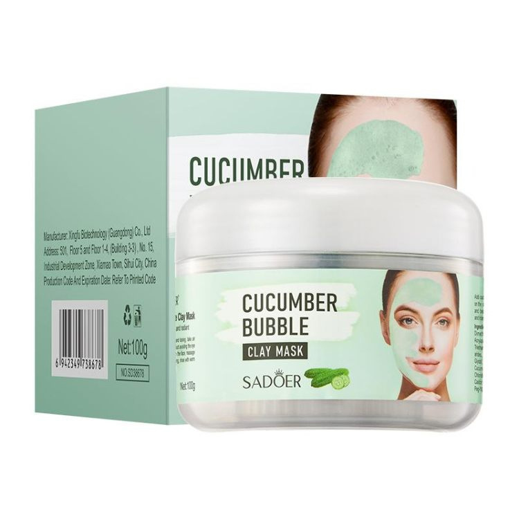 ماسک صورت سادور مدل CUCAMBER BUBBLE وزن 100 گرم