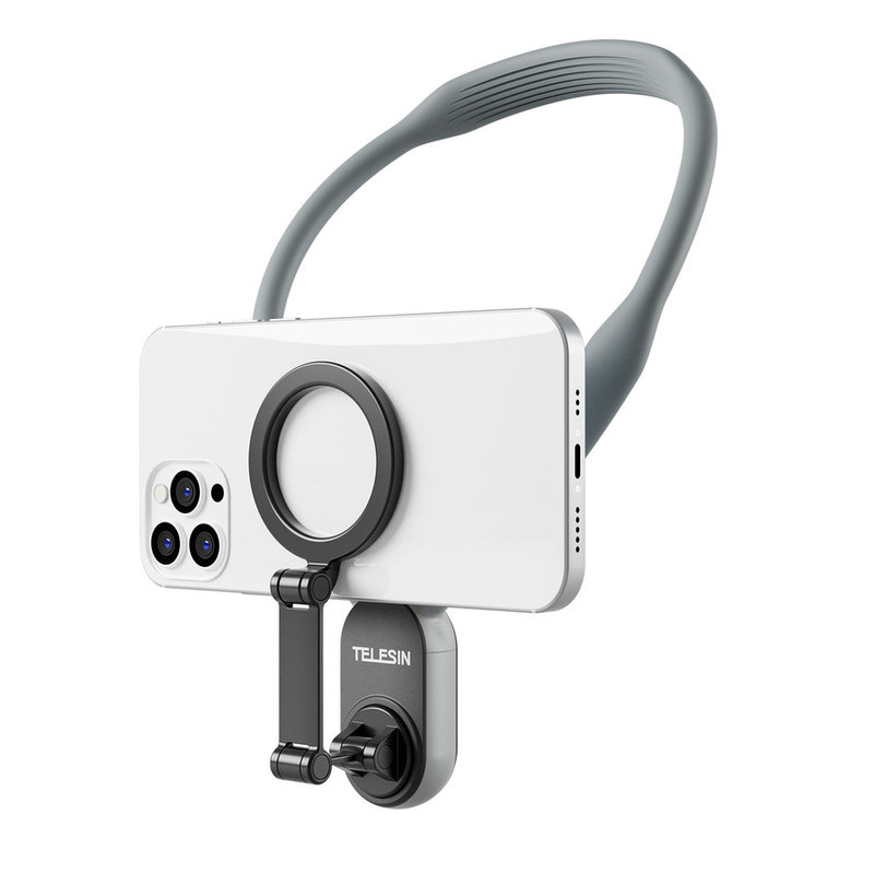 نگهدارنده گوشی موبایل تلسین مدل magnetic neck holder نگهدارنده گوشی موبایل تلسین مدل magnetic neck holder