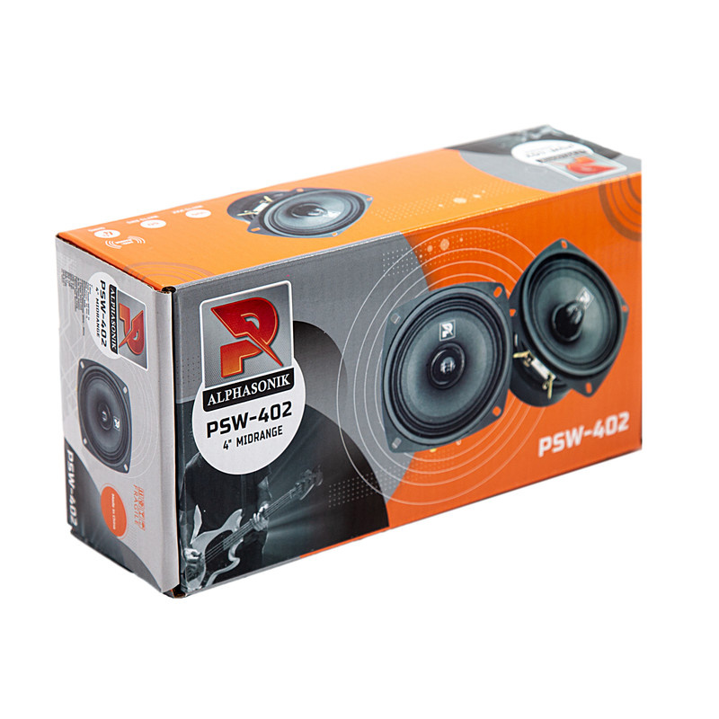 میدرنج خودرو آلفا سونیک مدل PSW-402 بسته دو عددی