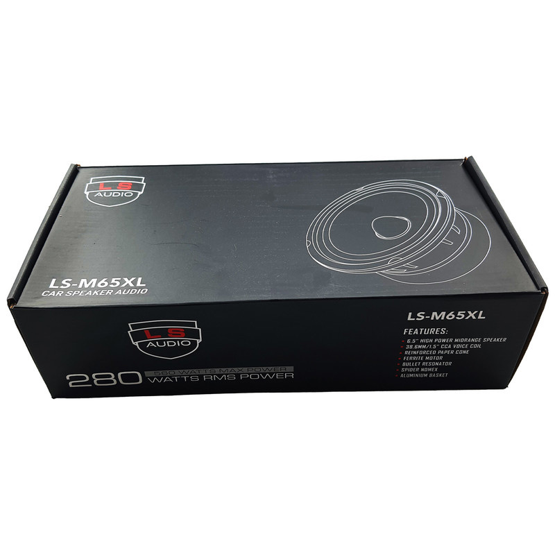 میدرنج خودرو ال اس آدیو مدل LS-M65XL بسته دو عددی میدرنج خودرو ال اس آدیو مدل LS-M65XL بسته دو عددی