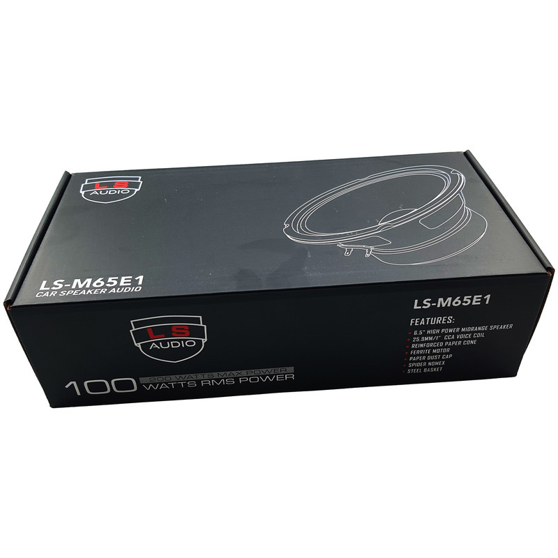 میدرنج خودرو ال اس آدیو مدل LS-M65E1 بسته دو عددی میدرنج خودرو ال اس آدیو مدل LS-M65E1 بسته دو عددی