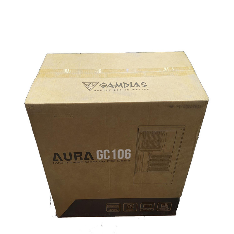کیس کامپیوتر گیمینگ گیم دیاس مدل AURA GC106 کیس کامپیوتر گیمینگ گیم دیاس مدل AURA GC106