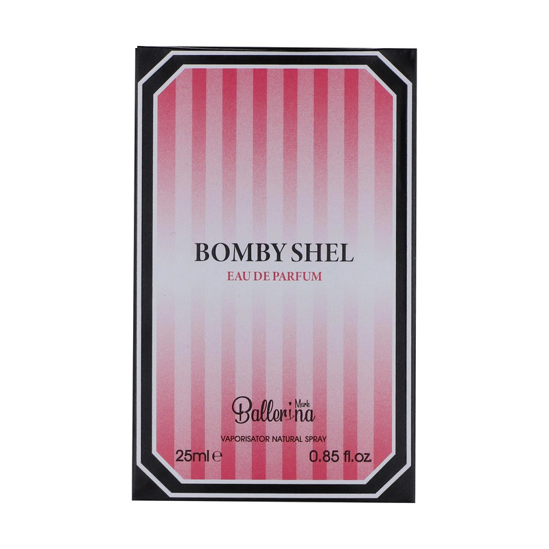 ادوپرفیوم زنانه بالرینا مدل BOMBY SHEL ادوپرفیوم زنانه بالرینا مدل BOMBY SHEL