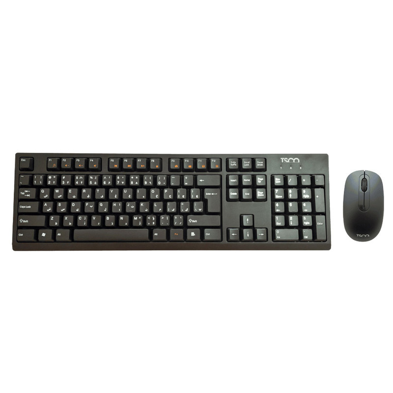 کیبورد و ماوس بی سیم تسکو مدل TKM 7019W کیبورد و ماوس بی سیم تسکو مدل TKM 7019W