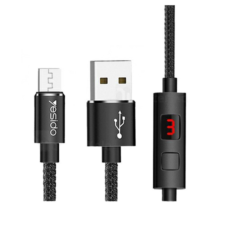 کابل تبدیل USB به microUSB یسیدو مدل CA-46 طول 1.2 متر کابل تبدیل USB به microUSB یسیدو مدل CA-46 طول 1.2 متر