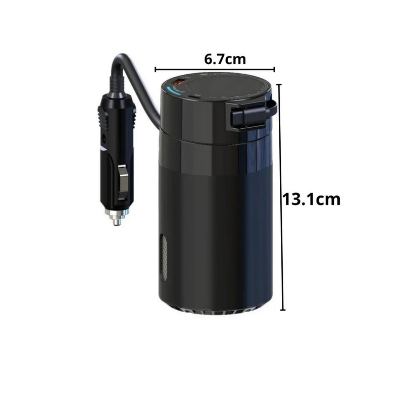 مبدل برق خودرو پاورولوجی مدل CAR POWER INVERTER 200W UNIVERSAL PWCPI200WBK مبدل برق خودرو پاورولوجی مدل CAR POWER INVERTER 200W UNIVERSAL PWCPI200WBK