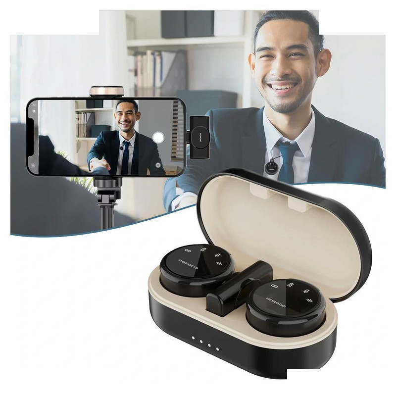 میکروفن یقه ای پرودو مدل PD-WMDMIC-BK میکروفن یقه ای پرودو مدل PD-WMDMIC-BK