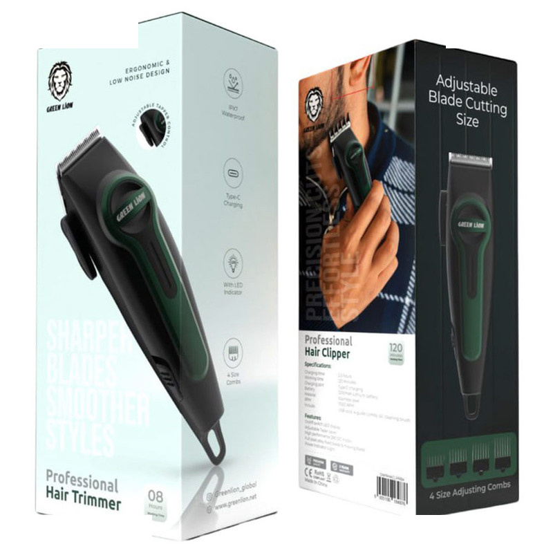 ماشین اصلاح موی سر و صورت گرین لاین مدل Professional Hair Clipper ماشین اصلاح موی سر و صورت گرین لاین مدل Professional Hair Clipper