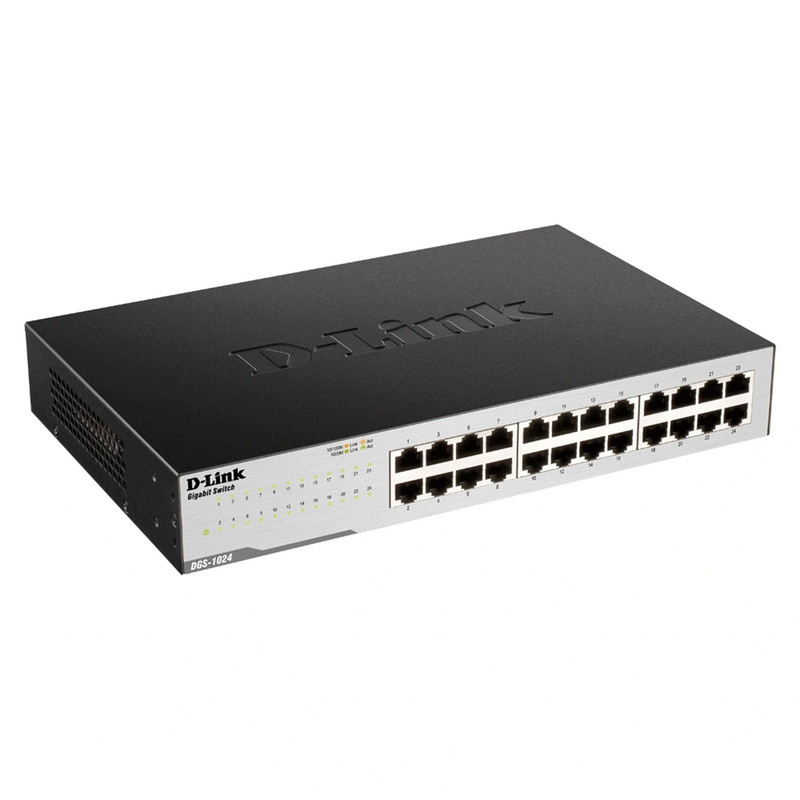 سوییچ 24 پورت دی-لینک مدل Dlink Switch DGS-F1024 سوییچ 24 پورت دی-لینک مدل Dlink Switch DGS-F1024