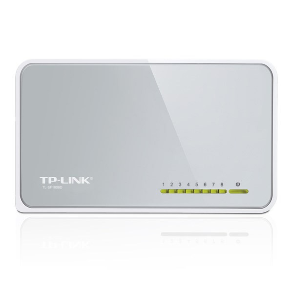 تی پی لینک سوئیچ 8 پورت غیر مدیریتی رومیزی TL-SF1008D تی پی لینک سوئیچ 8 پورت غیر مدیریتی رومیزی TL-SF1008D