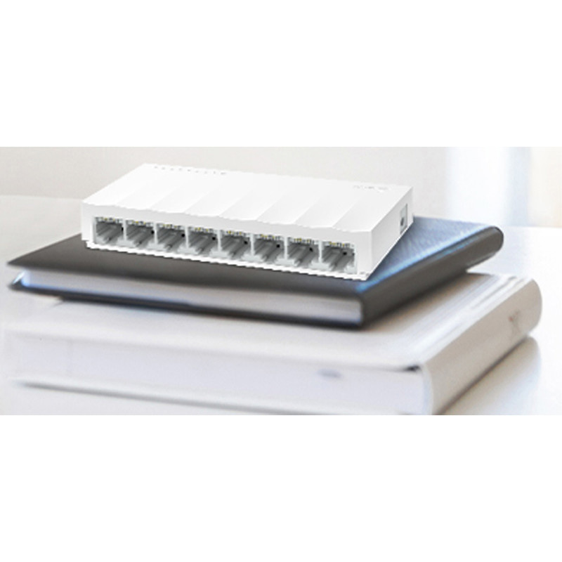 سوییچ 8 پورت مگابیتی و دسکتاپ تی پی-لینک مدل LS1008 سوییچ 8 پورت مگابیتی و دسکتاپ تی پی-لینک مدل LS1008