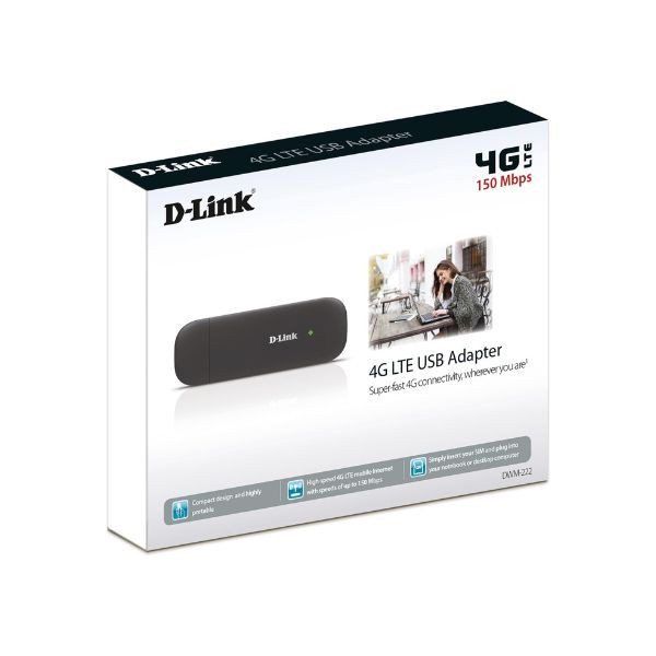 مودم همراه 4G/LTE دی-لینک مدل DWM-222 مودم همراه 4G/LTE دی-لینک مدل DWM-222