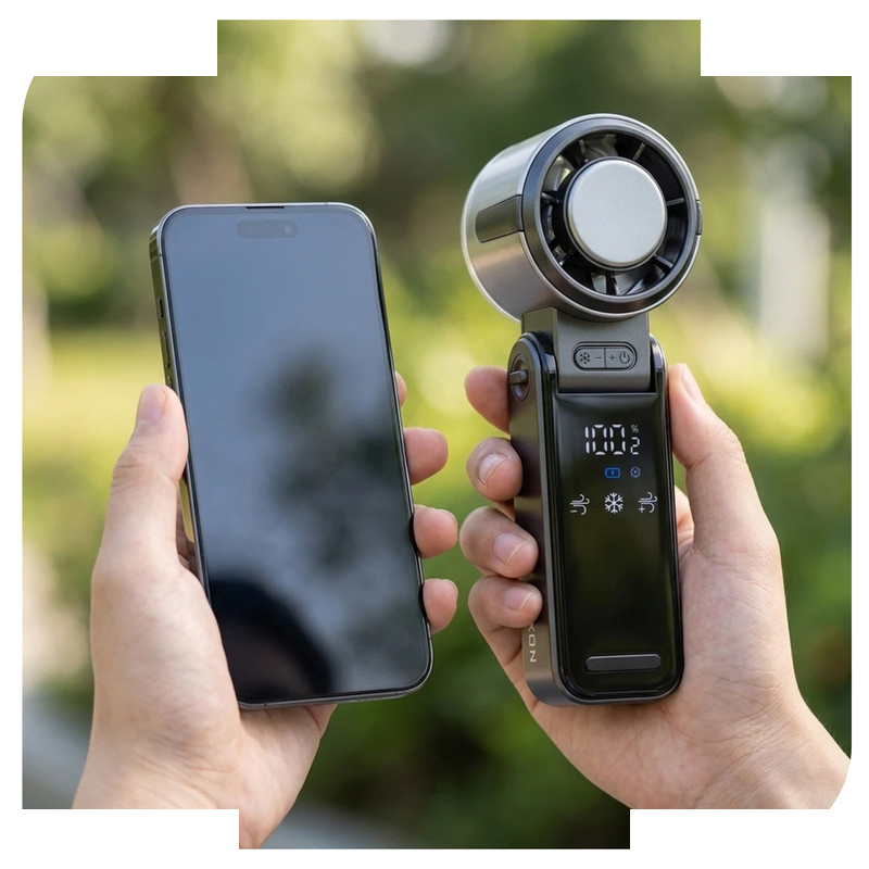 پنکه شارژی نوکسو مدل FAN‑N1 ظرفیت 3600 میلیآمپر ساعت