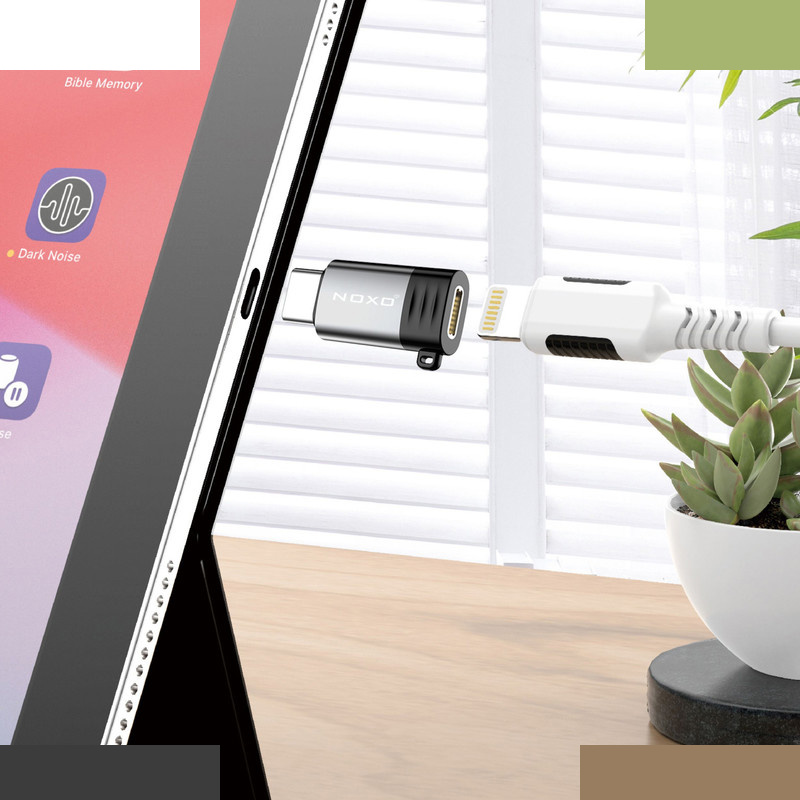 مبدل تبدیل USB-C OTG به لایتنینگ نوکسو مدل OTN-4 مبدل تبدیل USB-C OTG به لایتنینگ نوکسو مدل OTN-4
