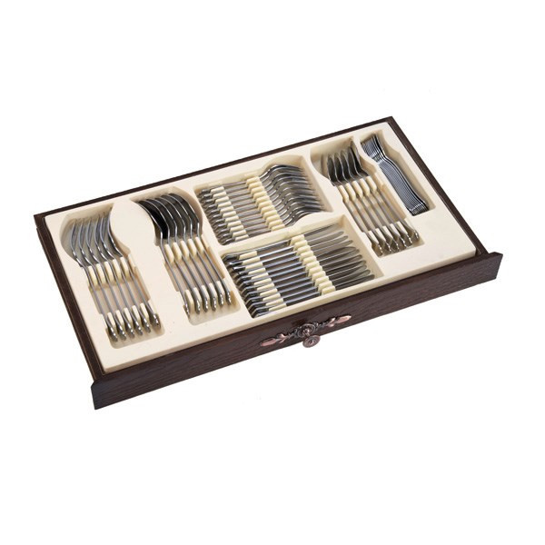 سرویس قاشق و چنگال 116 پارچه ناب استیل مدل Venice سرویس قاشق و چنگال 116 پارچه ناب استیل مدل Venice
