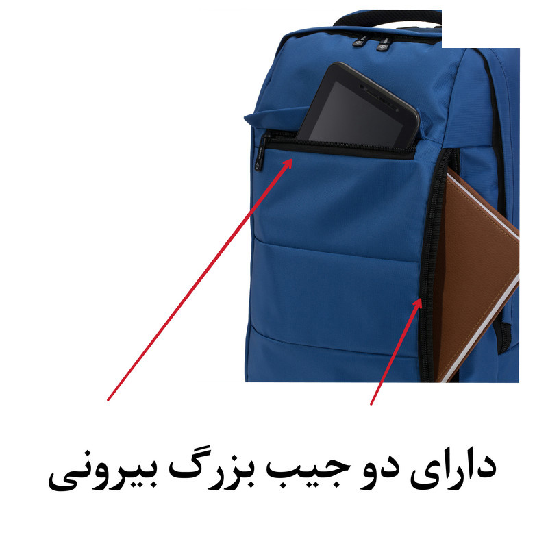 کوله پشتی لپ تاپ تنسر مدل دنا کد 117مناسب برای لپ تاپ 15.6 اینچی کوله پشتی لپ تاپ تنسر مدل دنا کد 117مناسب برای لپ تاپ 15.6 اینچی
