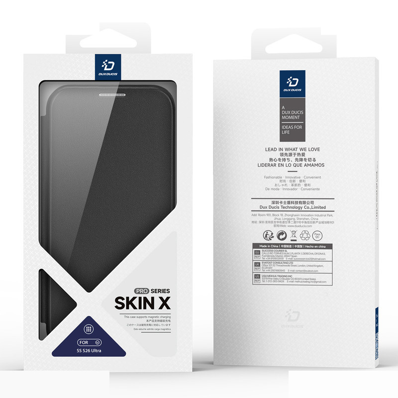 کیف دوکس دوکیس مدل Skin X Pro مناسب برای گوشی موبایل سامسونگ Galaxy S26 Ultra کیف دوکس دوکیس مدل Skin X Pro مناسب برای گوشی موبایل سامسونگ Galaxy S26 Ultra