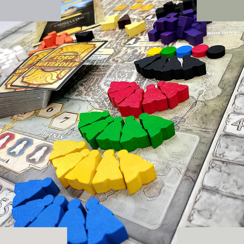 بازی فکری بازبازی مدل Lords of Waterdeep بازی فکری بازبازی مدل Lords of Waterdeep
