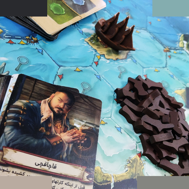 بازی فکری مدل به کراکن غذا بده FEED THE KRAKEN بازی فکری مدل به کراکن غذا بده FEED THE KRAKEN
