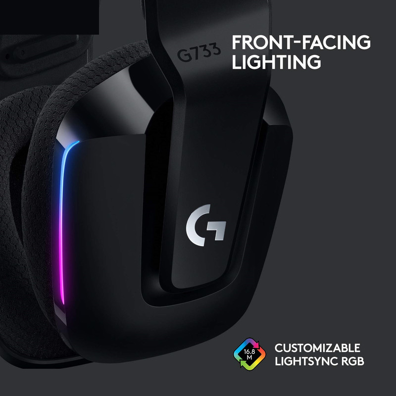 هدست لاجیتک مدل G733 LIGHTSPEED RGB BLACK هدست لاجیتک مدل G733 LIGHTSPEED RGB BLACK