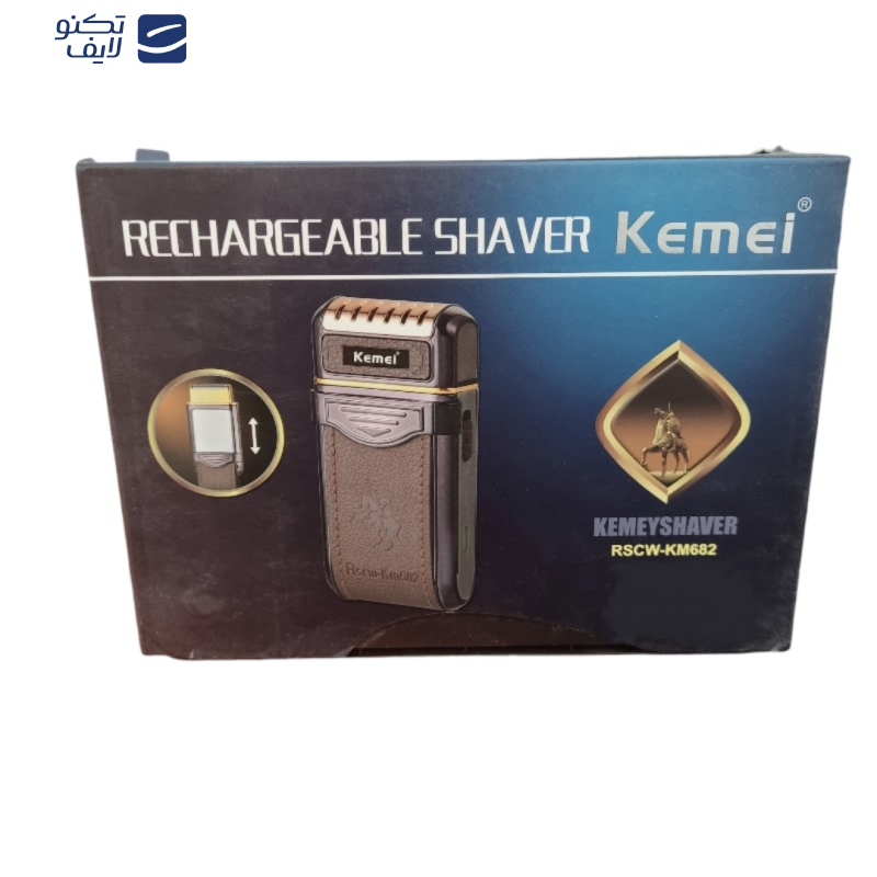 ماشین اصلاح موی صورت کیمی مدل KM682 ماشین اصلاح موی صورت کیمی مدل KM682
