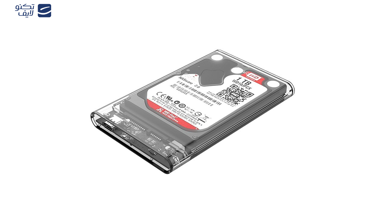 قاب SSD و هارد 2.5 اینچی اوریکو مدل 2139C3-G2-CR