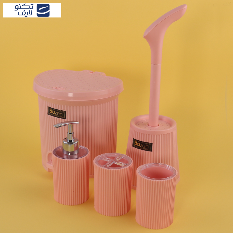 ست سرویس بهداشتی 5 پارچه بازن مدل PJ-108228 ست سرویس بهداشتی 5 پارچه بازن مدل PJ-108228