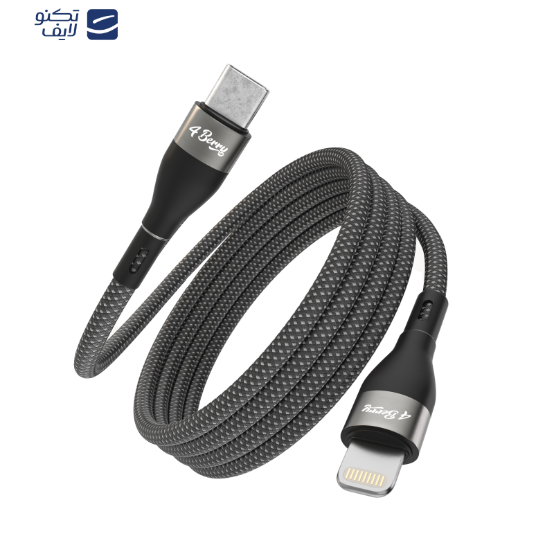 کابل تبدیل USB-C به لایتنینگ فوربری مدل Magnetic KS-CL01-20W طول 1 متر کابل تبدیل USB-C به لایتنینگ فوربری مدل Magnetic KS-CL01-20W طول 1 متر