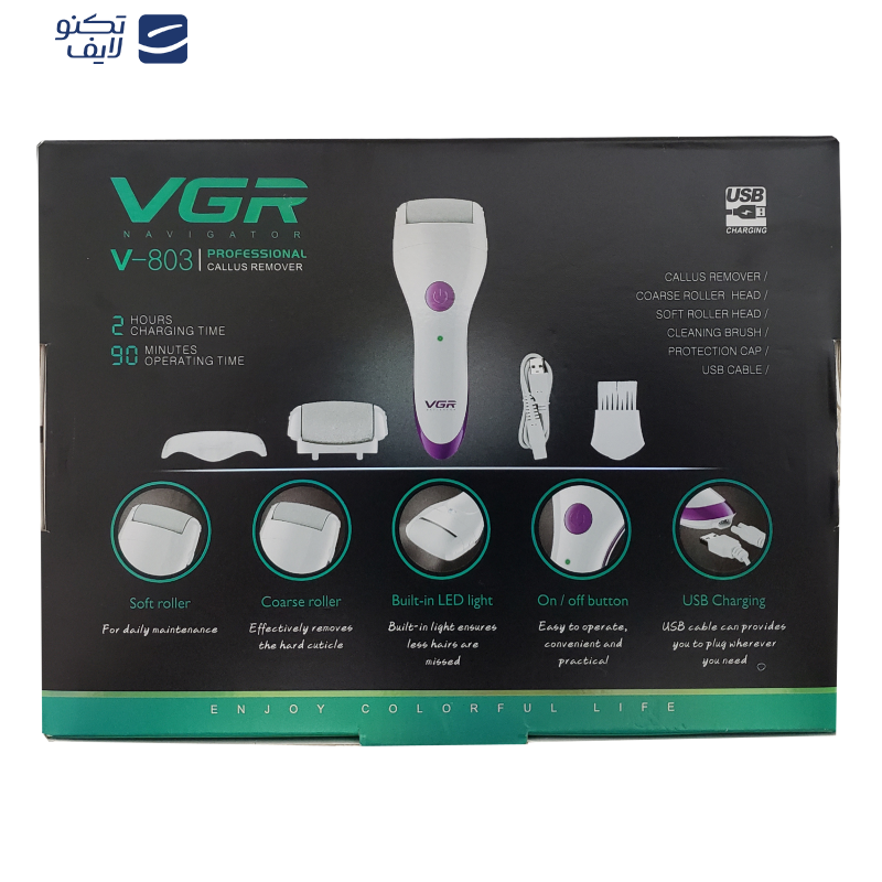 سنگ پا برقی وی جی ار مدل V-803 سنگ پا برقی وی جی ار مدل V-803