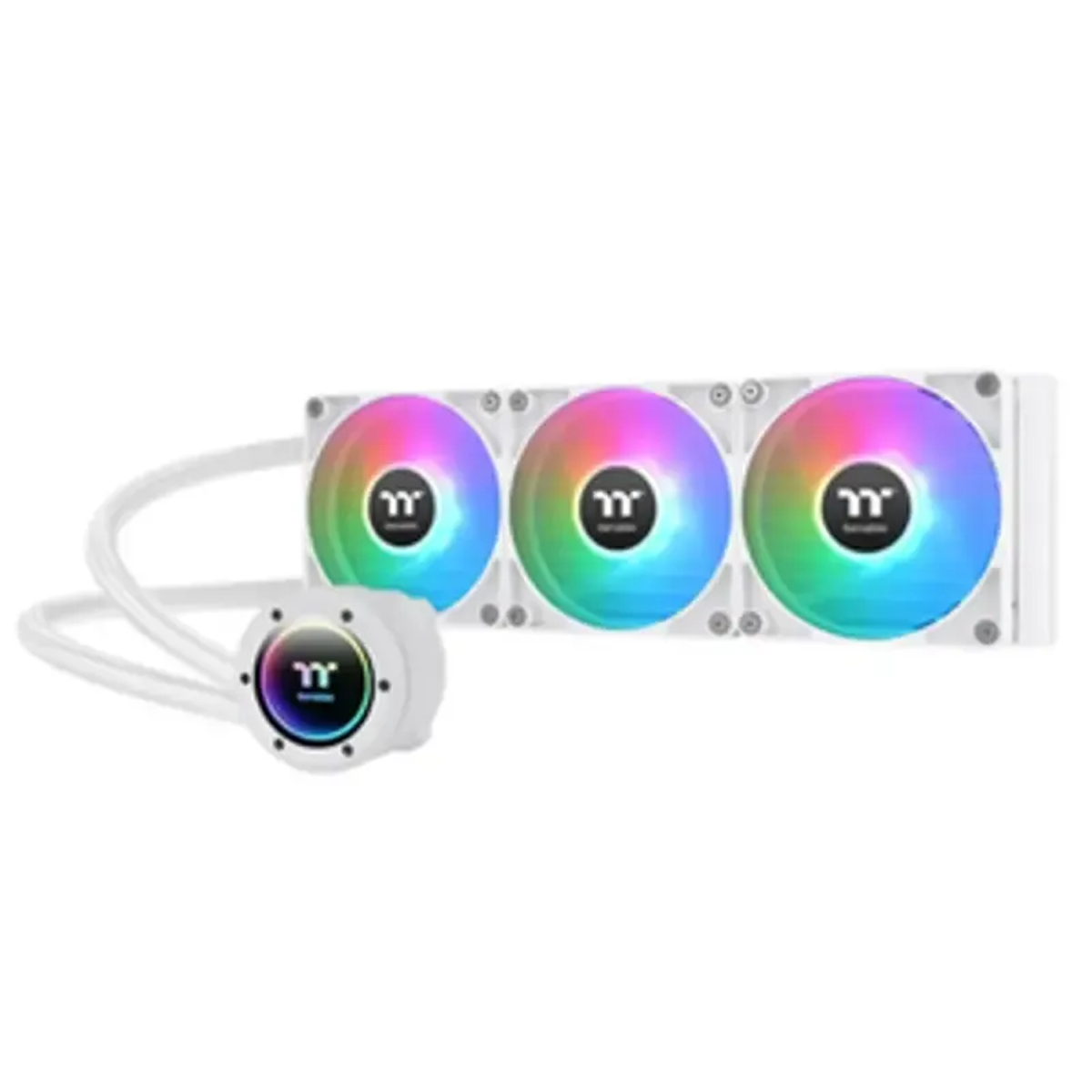 خنک کننده مایع پردازنده ترمالتیک مدل TH360 V2 ARGB White-small-image