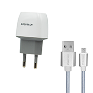 شارژر دیواری کلومن مدل KC-H805 بههمراه کابل MICRO USB شارژر دیواری کلومن مدل KC-H805 بههمراه کابل MICRO USB-small-image