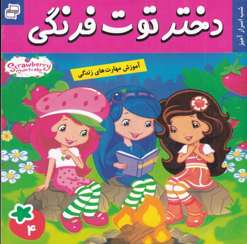 کتاب دختر توت فرنگی 4- شب اسرارآمیز نشر فرهنگ و هنر