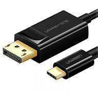 کابل تایپ سی به DisplayPort یوگرین MM139 مدل 40420 طول 1.5 متر کابل تایپ سی به DisplayPort یوگرین مدل MM139-small-image