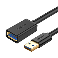 کابل تبدیل USB نری به مادگی یوگرین US129 مدل 10373 طول 2 متر کابل یو اس بی یوگرین مدل US129 طول 2 متر-small-image