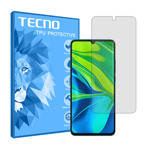 گلس گوشی شفاف شیائومی Mi Note 10 تکنو مدل HyGEL