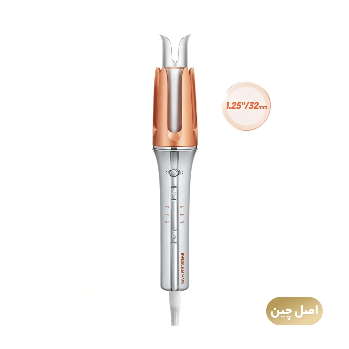 فر کننده مو شیگلم مدل It-Curl One-Touch Instant Curler سایز 32 میلی متر فر کننده مو شیگلم مدل It-Curl One-Touch Instant Curler سایز 32 میلی متر-small-image