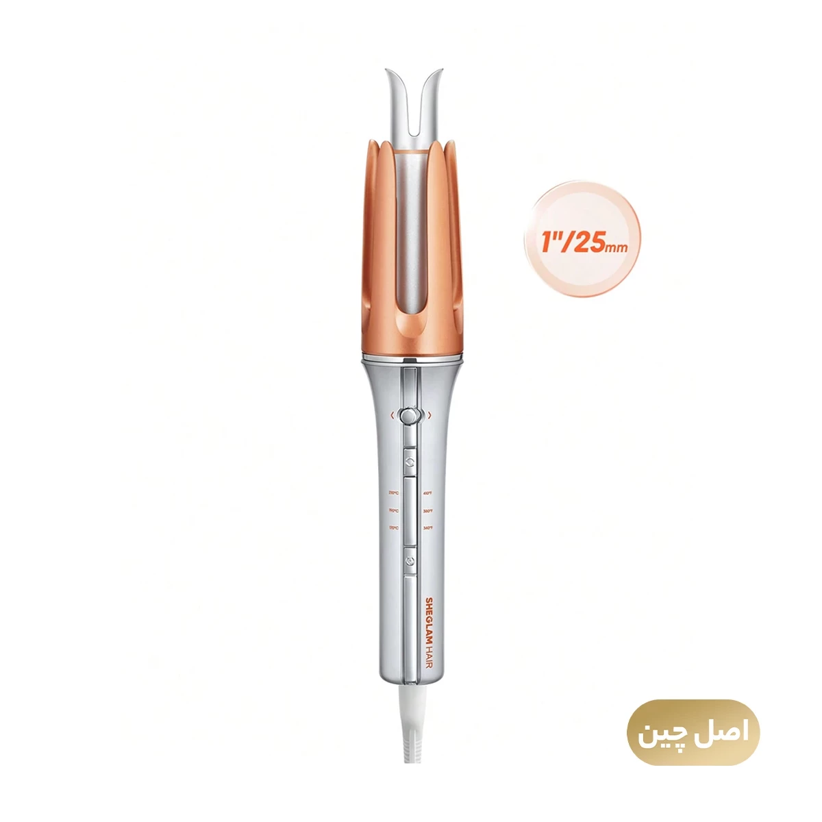 فر کننده مو شیگلم مدل It-Curl One-Touch Instant Curler سایز 25 میلی متر فر کننده مو شیگلم مدل It-Curl One-Touch Instant Curler سایز 25 میلی متر-small-image