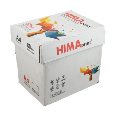 کاغذ A4 هیما کد H05 بسته 5 عددی 500 برگی کاغذ A4 هیما کد H05 بسته 5 عددی
