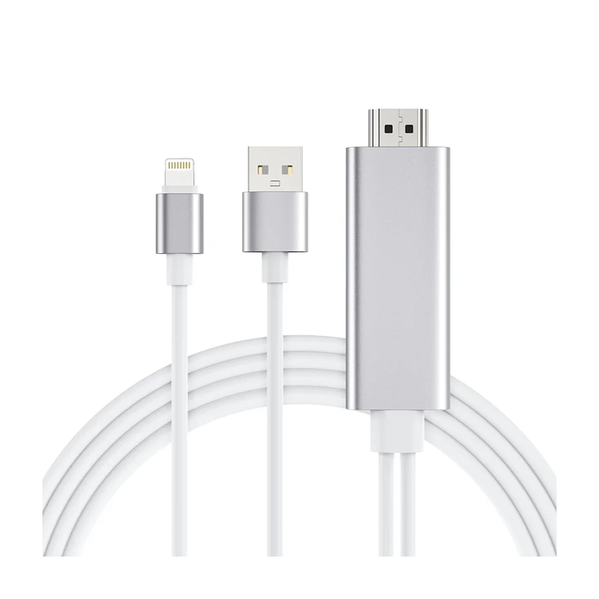کابل لایتنینگ به HDMI چویتک مدل LH0020 طول 1.8 متر کابل لایتنینگ به HDMI چویتک مدل LH0020 طول 1.8 متر-small-image
