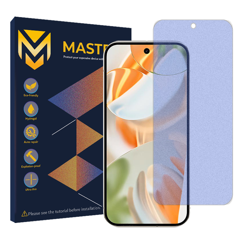 گلس گوشی مات گوگل Pixel 9 Pro آنتی بلو مستر مدل Resistant