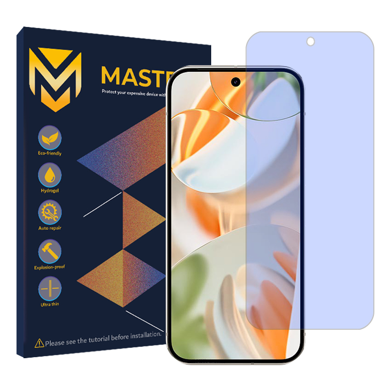 گلس گوشی آنتی بلو گوگل Pixel 9 Pro مستر مدل Resistant