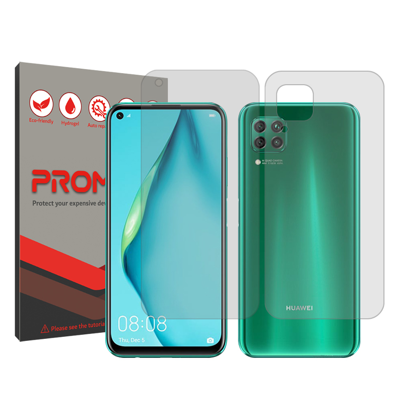 گلس گوشی شفاف هوآوی nova 7i پرومیت مدل Resistant به همراه محافظ پشت گوشی