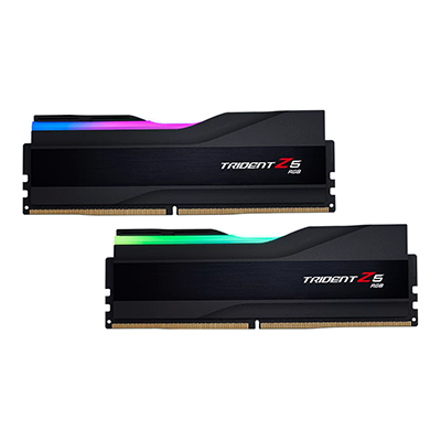 رم کامپیوتر DDR5 دو کاناله 5600 مگاهرتز CL30 جی اسکیل مدل TRIDENT Z5 RGB ظرفیت 64 گیگابایت