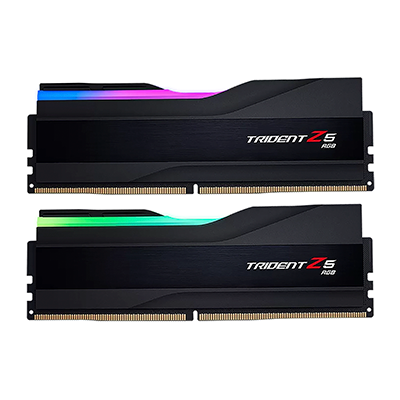 رم کامپیوتر DDR5 دو کاناله 7600 مگاهرتز CL36 جی اسکیل مدل TRIDENT Z5 RGB ظرفیت 32 گیگابایت