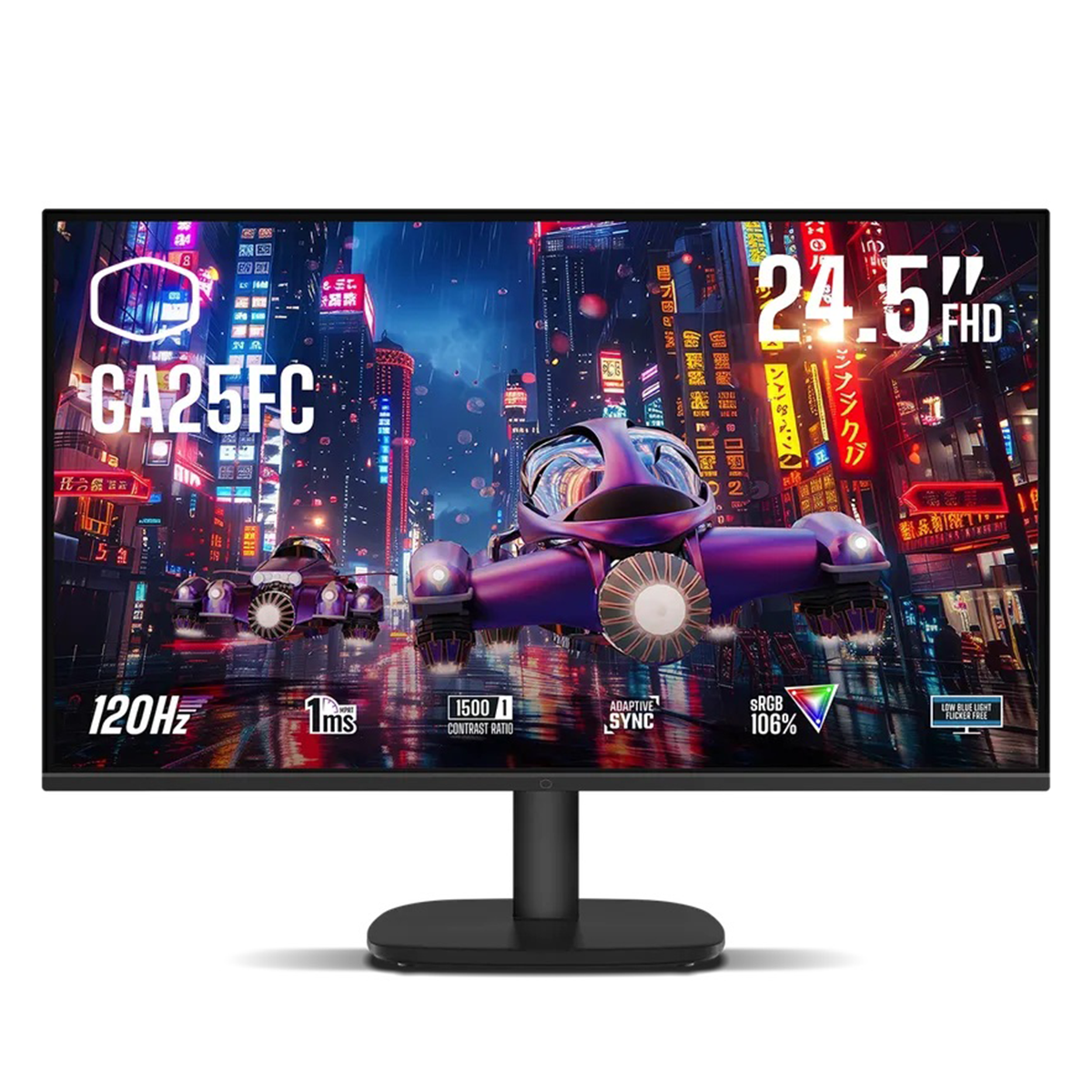 مانیتور گیمینگ کولر مستر مدل GA25FC سایز 24.5 اینچ