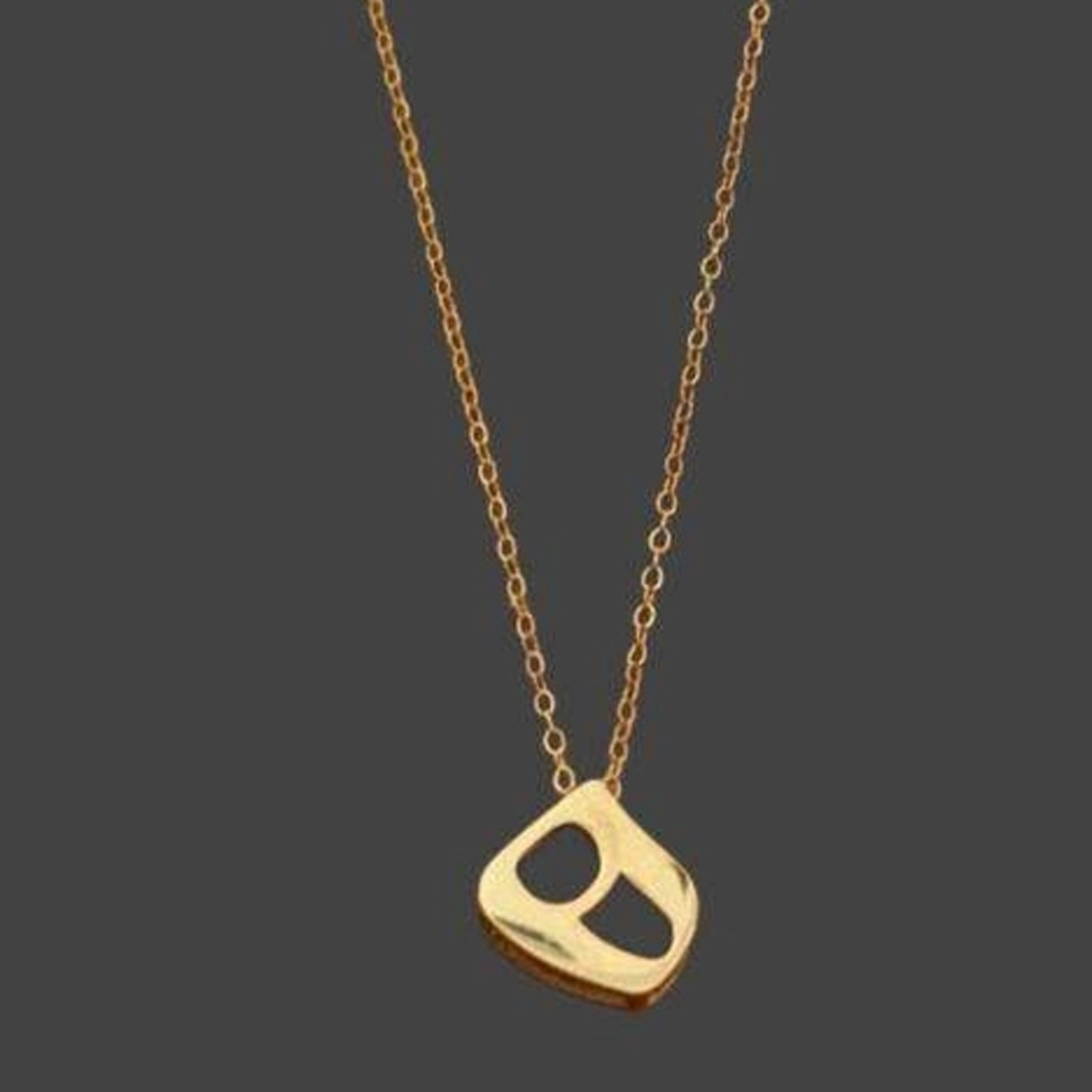 گردنبند طلا زنانه مدل تیفانی ه نیمایی سه بعدی کد sh0363-small-image