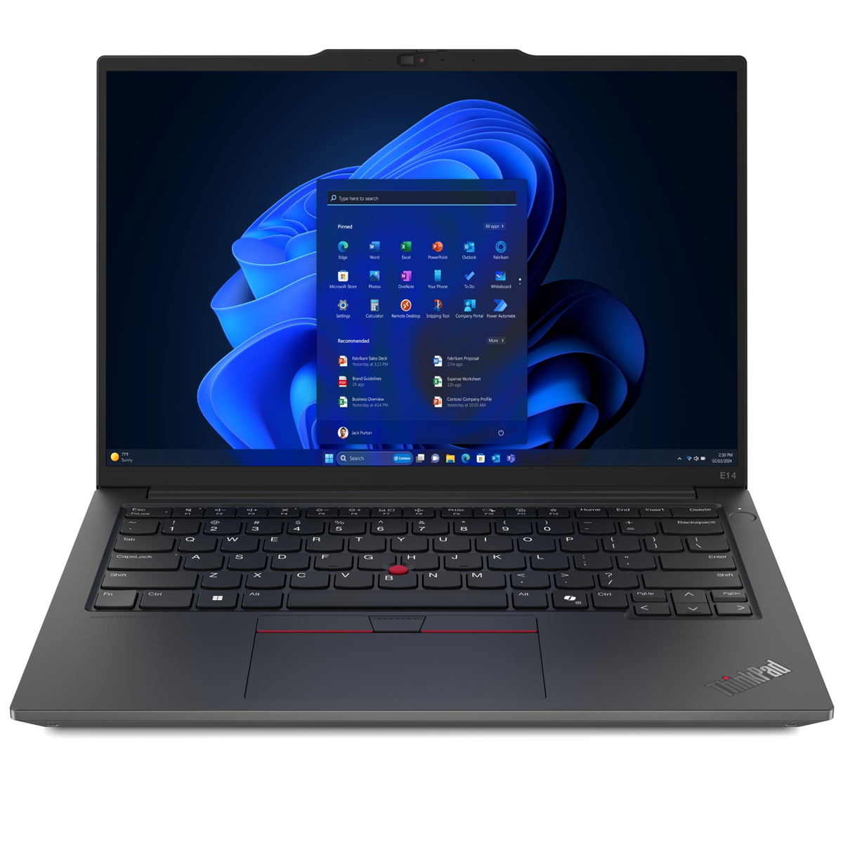 لپ تاپ لنوو 14 اینچی مدل ThinkPad E14 Ultra 5 125U 8GB 512GB-small-image