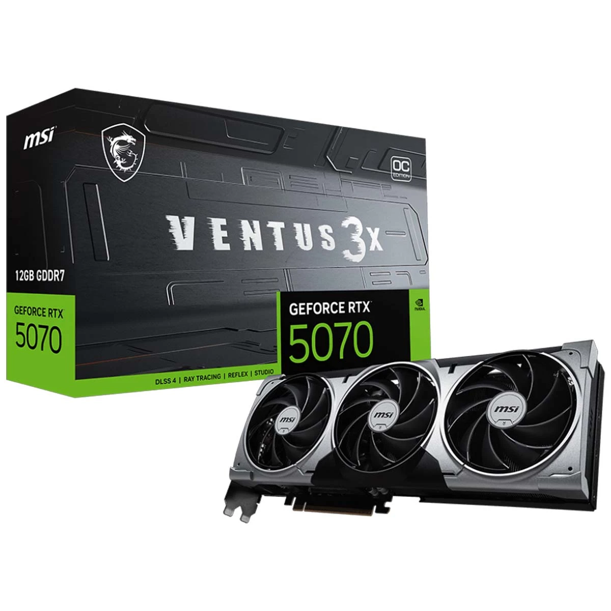 کارت گرافیک ام اس آی مدل GeForce RTX 5070 12GB VENTUS 3X OC-small-image